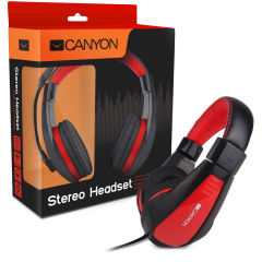 Canyon around-ear USB headset