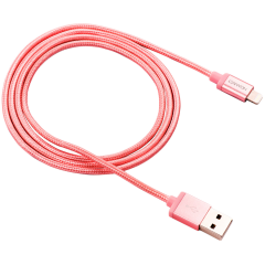 CANYON Charge & Sync MFI braided cable with metalic shell