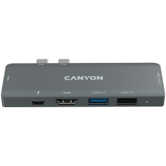 CANYON DS-05B Multiport Docking Station with 7 port