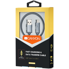 CANYON  Type C USB 2.0 standard cable with LED indicator