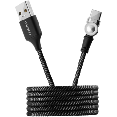 CANYON Rotating magnetic Type C charging cable (no data transfer)