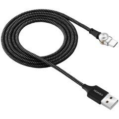 CANYON Rotating magnetic Type C charging cable (no data transfer)