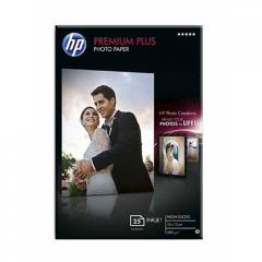 Хартия HP Premium Plus Glossy Photo Paper white 300g/m2 100x150mm 25 sheets 1-pack