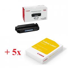 Canon EP-27 + 5x Canon Standart Label A4 (пакет)