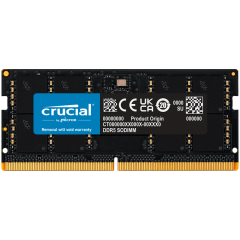 Crucial 32GB DDR5-4800 SODIMM CL40 (16Gbit)