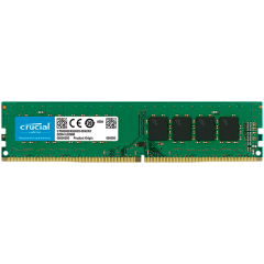 Crucial DRAM 8GB DDR4 3200 MT/s (PC4-25600) CL22 SR x8 Unbuffered DIMM 288pin