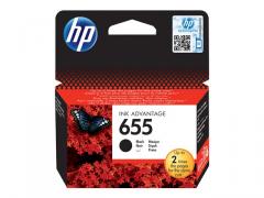 HP 655 ink cartridge black standard capacity 550 pages 1-pack