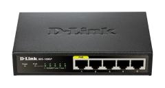 Комутатор D-Link DES-1005P/E  5-Port Fast Ethernet PoE Desktop Switch