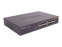 Суич D-Link DES-1016D/E неуправляем 16-Port 10/100Mbps Fast Ethernet Unmanaged Switch