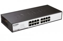 D-Link 16-Port 10/100Mbps Fast Ethernet Unmanaged Switch