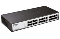 D-Link 24-Port 10/100Mbps Fast Ethernet Unmanaged Switch