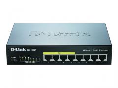 Switch D-Link DGS-1008P/E 8-port 10/100/1000 Desktop Switch w/ 4 PoE Ports