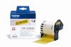Paper Tape BROTHER Film Yellow 62mm X 15.24m for QL-5xx