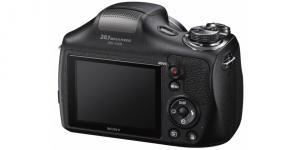 Sony Cyber Shot DSC-H300 black + Sony LCSU11B Small cam soft case