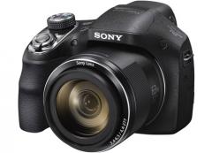 Sony Cyber Shot DSC-H400 black + Sony LCSU11B Small cam soft case