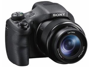Sony Cyber Shot DSC-HX300 black + Sony LCSU11B Small cam soft case