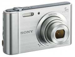 Sony Cyber Shot DSC-W800 silver + Transcend 8GB micro SDHC (No Box & Adapter - Class 10)