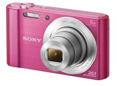 Sony Cyber Shot DSC-W810 pink + Sony LCS-BDG Soft case