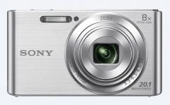 Sony Cyber Shot DSC-W830 silver + Sony LCS-BDG Soft case
