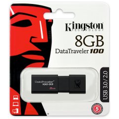 Kingston  8GB USB 3.0 DataTraveler 100 G3
