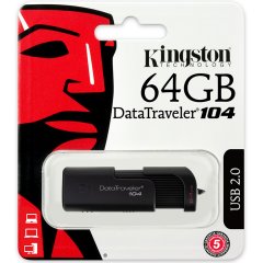 KINGSTON 64GB USB 2.0 DataTraveler 104
