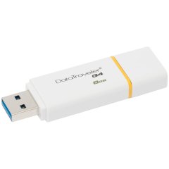 Kingston  8GB USB 3.0 DataTraveler I G4 (White + Yellow)