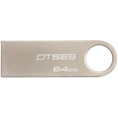 Kingston  64GB USB 2.0 DataTraveler SE9 (Metal casing)