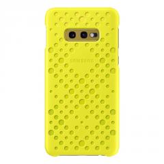 Samsung Galaxy S10е Pattern Cover White & Yellow