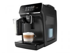 PHILIPS Fully automatic espresso machine 2200 series 3 Beverages Intuitive touch display LatteGo