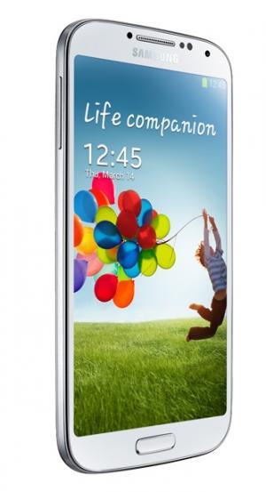 Samsung Smartphone GT-I9505 GALAXY S IV White + Targus Slim Laser Case for Samsung Galaxy S4 Clear