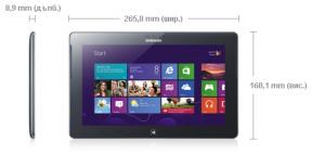 Samsung Tablet GT-P8510 ATIV TAB 32GB