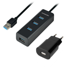 AXAGON HUE-S2BP 4x USB3.0 Charging Hub 1.2m Cable