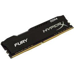 Kingston DRAM 8GB 2666MHz DDR4 CL16 DIMM 1Rx8 HyperX FURY Black EAN: 740617266283