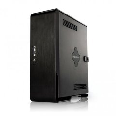Chassis In Win BQ696 MINI ITX CHASSIS WITH ALUMINUM FRAME/ IP-AD150A7-2/ EU POWERCORD/ BLACK/ RETAIL