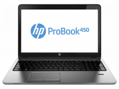 HP ProBook 450 i5-4210U 15.6 HD AG LED SVA 4GB DDR3 RAM 500 GB HDD Intel HD Graphics 4600 DVD+/-RW