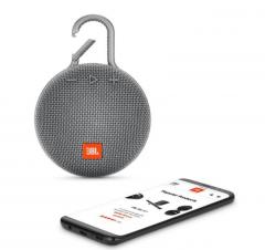 JBL CLIP 3 GRY ultra-portable and waterproof Bluetooth speaker