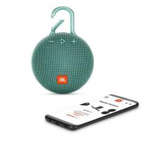 JBL CLIP 3 TEAL ultra-portable and waterproof Bluetooth speaker