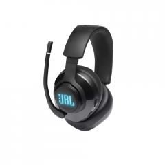 JBL QUANTUM 400 BLK USB over-ear gaming headset with game-chat dial