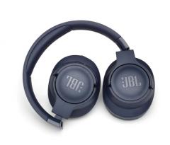 JBL T750BT NC BLUE HEADPHONES