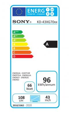Sony KD-43XG7096 43 4K HDR TV BRAVIA