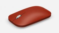 МS®Surface Mobile Mouse Poppy Red/ Bluetooth® 4.01/4.1/4.2/Buttons Left