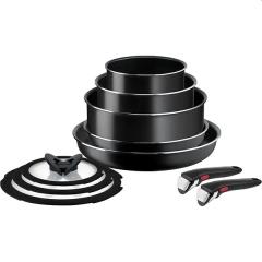 Tefal L1539053 Easy Cook & Clean 10pcs set : FP24/28 + SCP 16/20 with lids + sautepan 24 with lid  +