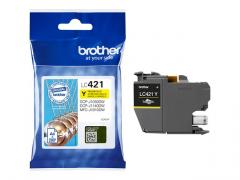 BROTHER 200-page standard capacity Yellow ink cartridge for DCP-J1050DW MFC-J1010DW and DCP-J1140DW