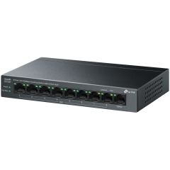 TP-Link LS109P 9-Port 10/100 Mbps Desktop Switch with 8-Port PoE+