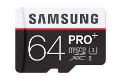 Samsung 64GB micro SD Card PRO+ with Adapter