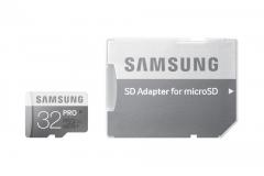 Samsung 32GB micro SD Card Pro with Adapter