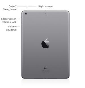Apple iPad Air Wi-Fi 128GB - Silver