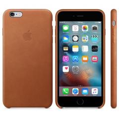 Apple iPhone 6s Plus Leather Case - Saddle Brown