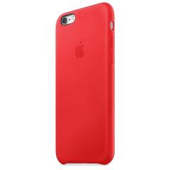 Apple iPhone 6s Leather Case - (PRODUCT) RED