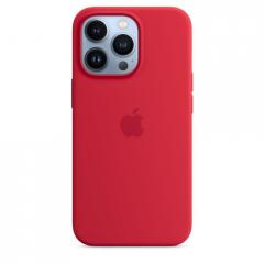 Apple iPhone 13 Pro Silicone Case with MagSafe - (PRODUCT)RED